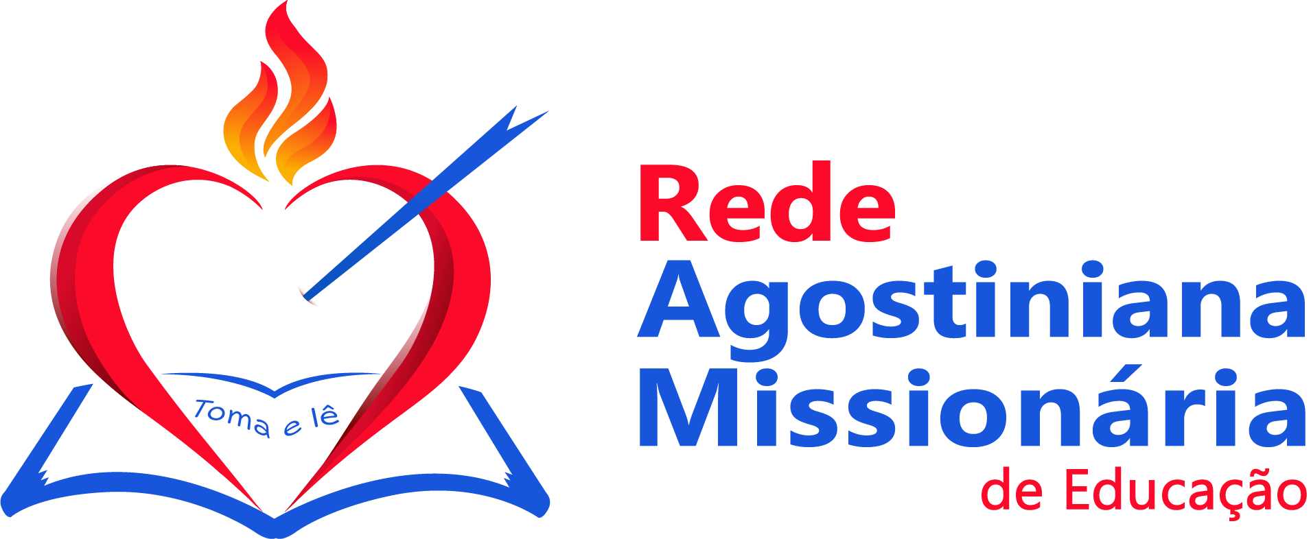 Logo Rede Agostiniana Missionária de Educação